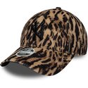 gorra-curva-leopardo-ajustable-para-mujer-9forty-ocelot-print-de-new-york-yankees-mlb-de-new-era