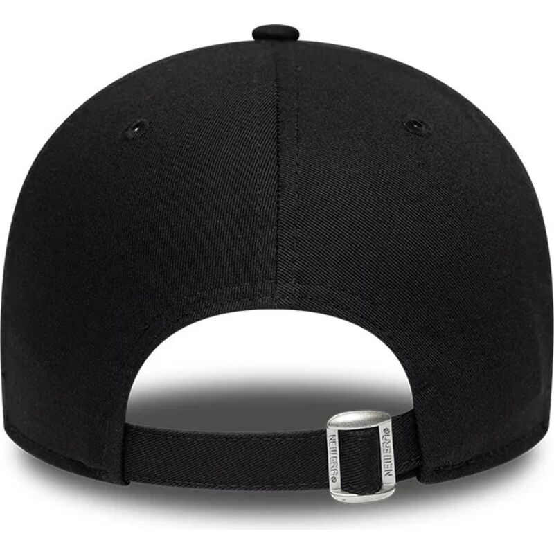 gorra-curva-negra-ajustable-con-logo-verde-oscuro-9forty-league-essential-de-new-york-yankees-mlb-de-new-era