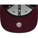 new-era-flat-brim-9fifty-original-fit-league-essential-new-york-yankees-mlb-maroon-snapback-cap