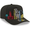 gorra-curva-negra-snapback-9fifty-a-frame-precurved-skyline-de-los-angeles-dodgers-mlb-de-new-era