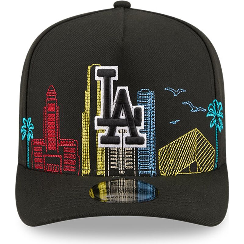 gorra-curva-negra-snapback-9fifty-a-frame-precurved-skyline-de-los-angeles-dodgers-mlb-de-new-era