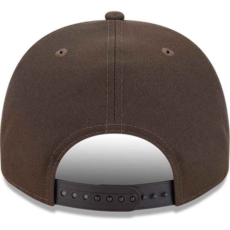 new-era-curved-brim-9fifty-a-frame-precurved-visor-pin-los-angeles-dodgers-mlb-brown-snapback-cap new-era-curved-brim-9fifty-a-frame-precurved-visor-pin-los-angeles-dodgers-mlb-brown-snapback-cap