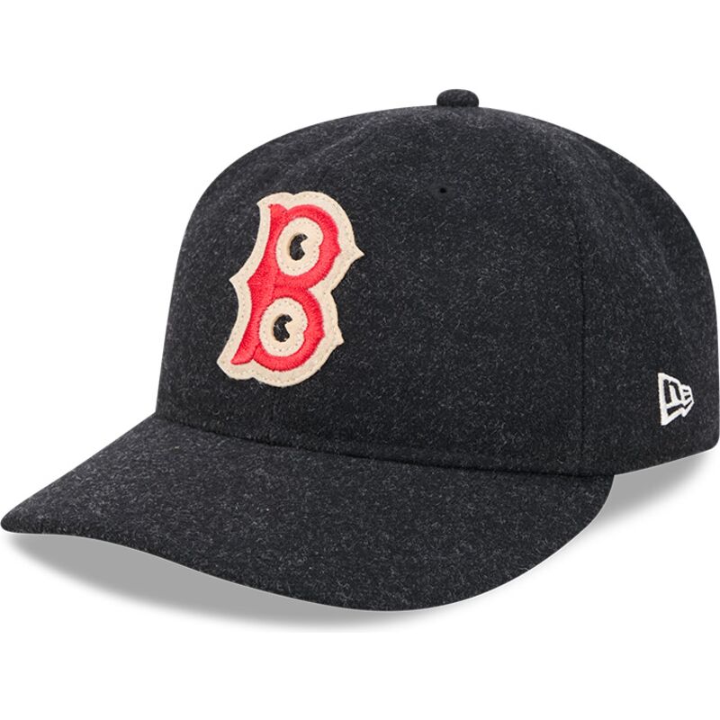new-era-curved-brim-9fifty-retro-crown-precurved-boston-red-sox-mlb-black-adjustable-cap new-era-curved-brim-9fifty-retro-crown-precurved-boston-red-sox-mlb-black-adjustable-cap