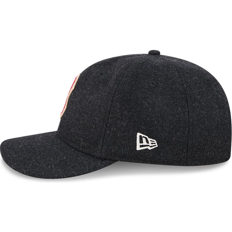 new-era-curved-brim-9fifty-retro-crown-precurved-boston-red-sox-mlb-black-adjustable-cap new-era-curved-brim-9fifty-retro-crown-precurved-boston-red-sox-mlb-black-adjustable-cap