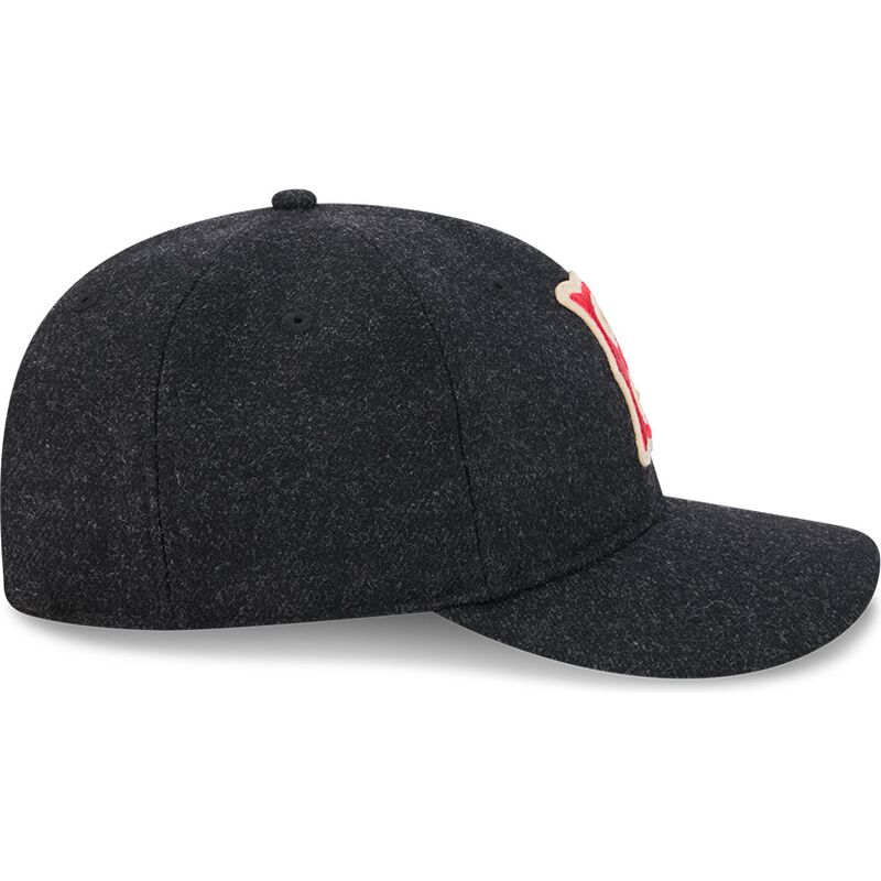 new-era-curved-brim-9fifty-retro-crown-precurved-boston-red-sox-mlb-black-adjustable-cap new-era-curved-brim-9fifty-retro-crown-precurved-boston-red-sox-mlb-black-adjustable-cap