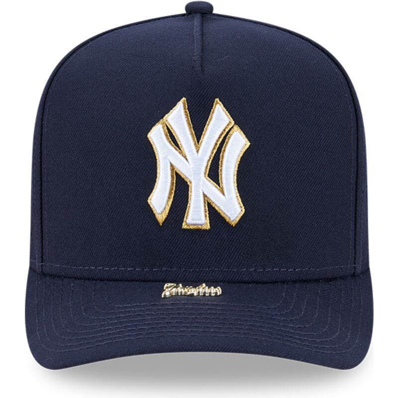 new-era-curved-brim-9fifty-a-frame-precurved-visor-pin-new-york-yankees-mlb-navy-blue-snapback-cap new-era-curved-brim-9fifty-a-frame-precurved-visor-pin-new-york-yankees-mlb-navy-blue-snapback-cap
