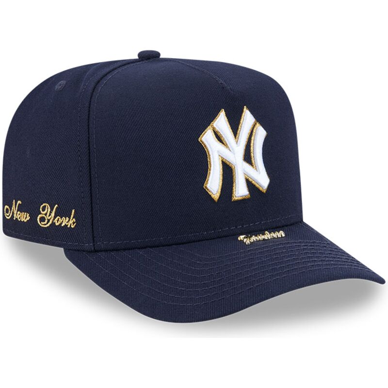 new-era-curved-brim-9fifty-a-frame-precurved-visor-pin-new-york-yankees-mlb-navy-blue-snapback-cap new-era-curved-brim-9fifty-a-frame-precurved-visor-pin-new-york-yankees-mlb-navy-blue-snapback-cap