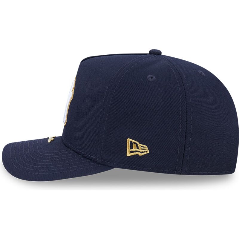 new-era-curved-brim-9fifty-a-frame-precurved-visor-pin-new-york-yankees-mlb-navy-blue-snapback-cap new-era-curved-brim-9fifty-a-frame-precurved-visor-pin-new-york-yankees-mlb-navy-blue-snapback-cap