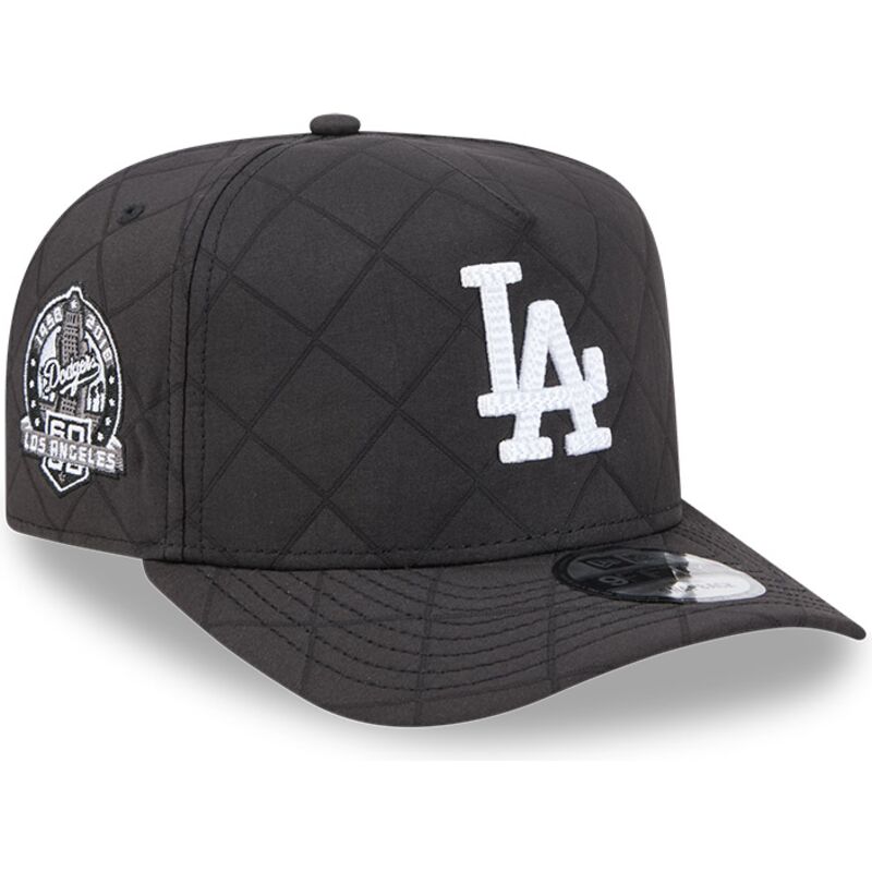 gorra-curva-negra-snapback-9fifty-a-frame-precurved-checkered-de-los-angeles-dodgers-mlb-de-new-era gorra-curva-negra-snapback-9fifty-a-frame-precurved-checkered-de-los-angeles-dodgers-mlb-de-new-era