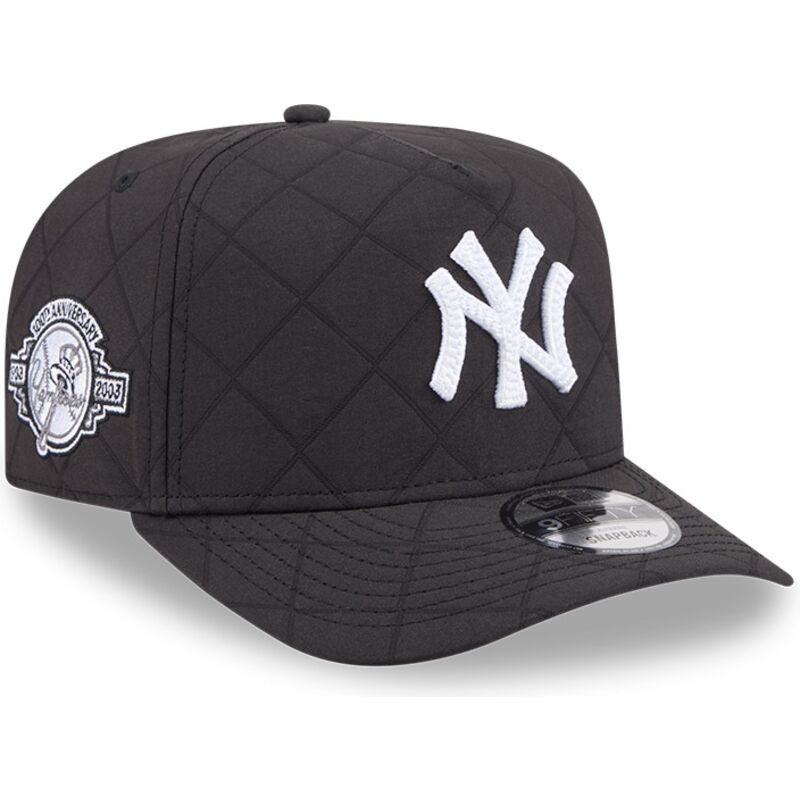 gorra-curva-negra-snapback-9fifty-a-frame-precurved-checkered-de-new-york-yankees-mlb-de-new-era gorra-curva-negra-snapback-9fifty-a-frame-precurved-checkered-de-new-york-yankees-mlb-de-new-era