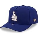 gorra-curva-azul-snapback-9fifty-a-frame-precurved-visor-pin-de-los-angeles-dodgers-mlb-de-new-era