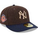 gorra-curva-marron-y-azul-ajustada-59fifty-precurved-de-new-york-yankees-mlb-de-new-era