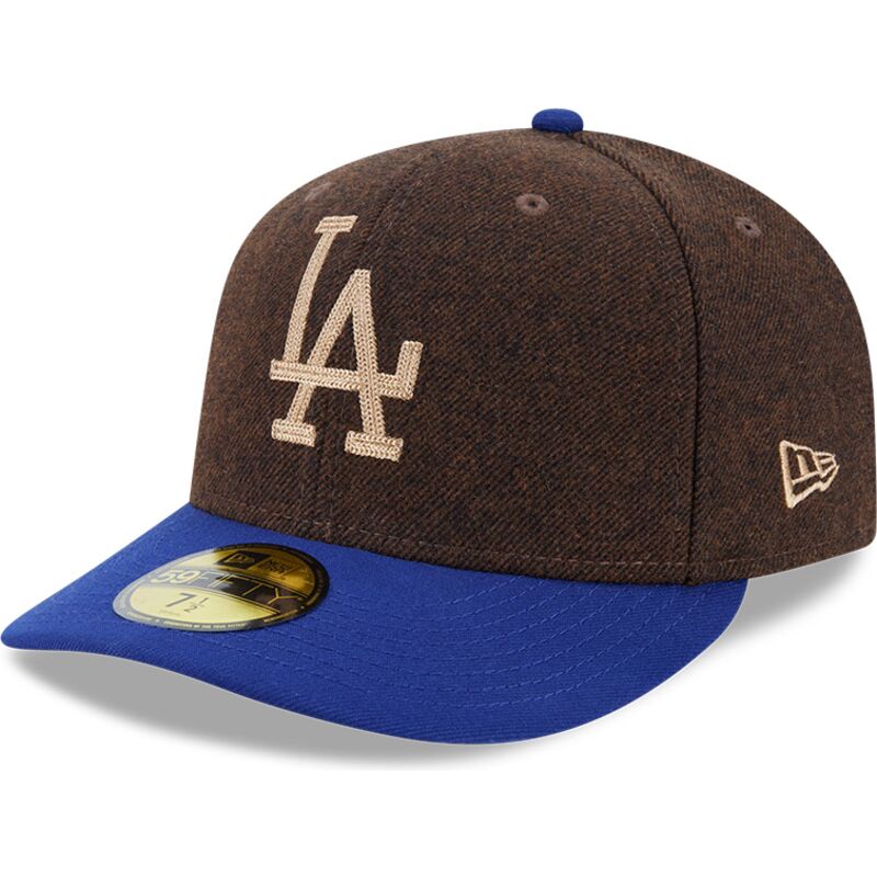 new-era-curved-brim-59fifty-precurved-los-angeles-dodgers-mlb-brown-and-blue-fitted-cap new-era-curved-brim-59fifty-precurved-los-angeles-dodgers-mlb-brown-and-blue-fitted-cap