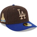 gorra-curva-marron-y-azul-ajustada-59fifty-precurved-de-los-angeles-dodgers-mlb-de-new-era