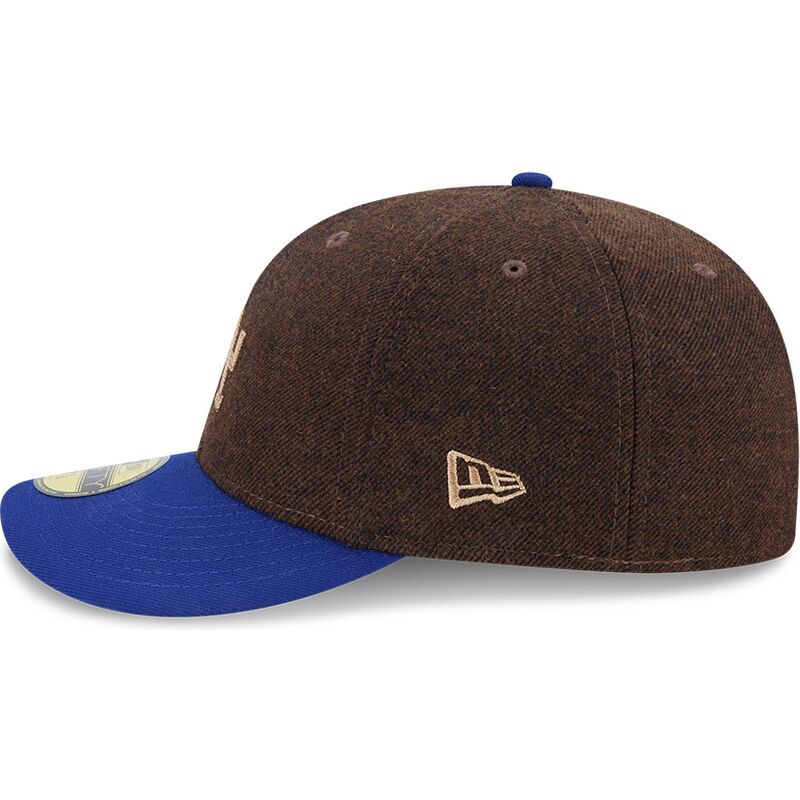 gorra-curva-marron-y-azul-ajustada-59fifty-precurved-de-los-angeles-dodgers-mlb-de-new-era gorra-curva-marron-y-azul-ajustada-59fifty-precurved-de-los-angeles-dodgers-mlb-de-new-era