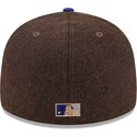 gorra-curva-marron-y-azul-ajustada-59fifty-precurved-de-los-angeles-dodgers-mlb-de-new-era
