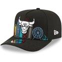 gorra-curva-negra-snapback-9fifty-a-frame-precurved-skyline-de-chicago-bulls-nba-de-new-era