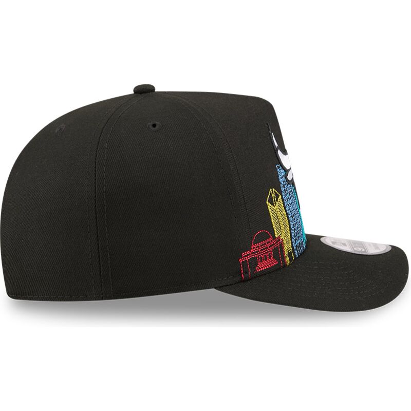 gorra-curva-negra-snapback-9fifty-a-frame-precurved-skyline-de-chicago-bulls-nba-de-new-era gorra-curva-negra-snapback-9fifty-a-frame-precurved-skyline-de-chicago-bulls-nba-de-new-era