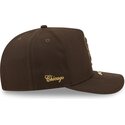 gorra-curva-marron-snapback-9fifty-a-frame-precurved-visor-pin-de-chicago-white-sox-mlb-de-new-era