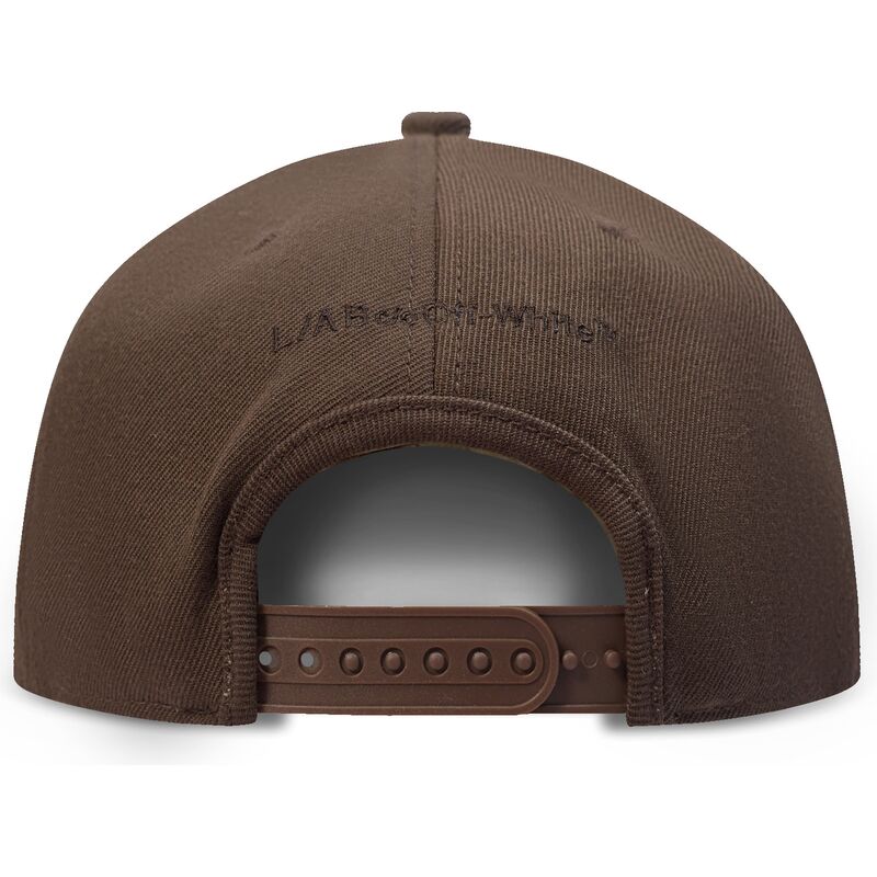 gorra-plana-marron-snapback-con-logo-amarillo-off-embroidered-twill-de-l-ab-c-o-off-white