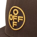 gorra-plana-marron-snapback-con-logo-amarillo-off-embroidered-twill-de-l-ab-c-o-off-white