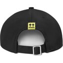 gorra-curva-negra-ajustable-con-logo-blanco-clamp-arrows-twill-de-l-ab-c-o-off-white