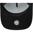gorra-curva-negra-ajustable-para-mujer-con-logo-negro-9forty-m-crown-a-frame-fabric-mix-de-new-york-yankees-mlb-de-new-era