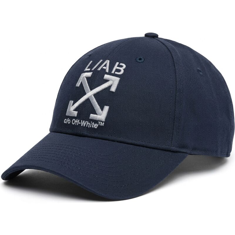 l-ab-c-o-off-white-curved-brim-clamp-arrows-twill-navy-blue-adjustable-cap