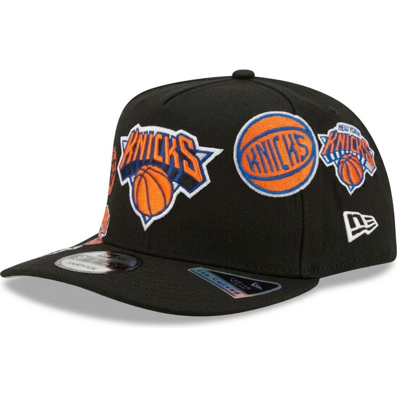 new-era-curved-brim-9fifty-a-frame-precurved-multi-patches-new-york-knicks-nba-black-snapback-cap new-era-curved-brim-9fifty-a-frame-precurved-multi-patches-new-york-knicks-nba-black-snapback-cap