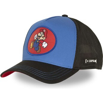 Gorra trucker azul y roja Mario SMB3 MAR Super Mario Bros. de Capslab
