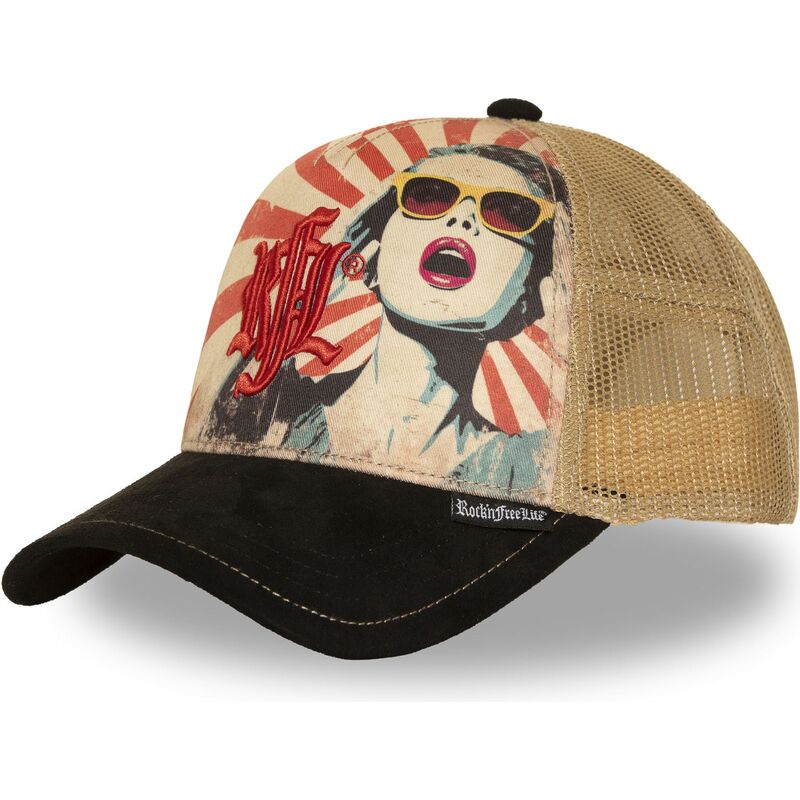 gorra-trucker-multicolor-n286-che-de-rocknfreelife