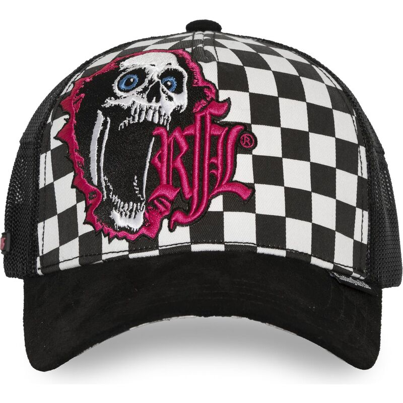 rocknfreelife-n295-sk8-black-and-white-trucker-hat