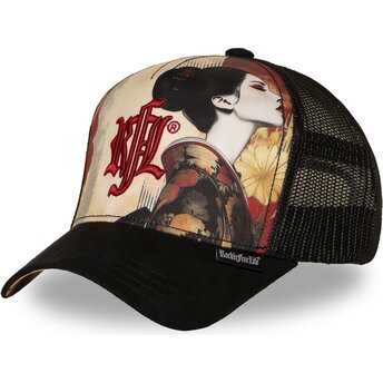 Rock’nFreeLife N°273 Last Kiss Black Trucker Hat