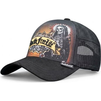 Rock’nFreeLife N°250 Son Of Preacher Man Black Trucker Hat