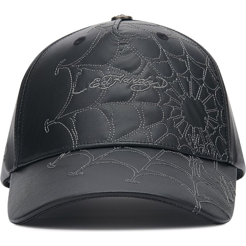 gorra-curva-negra-ajustable-spiderweb-pu-leather-de-ed-hardy gorra-curva-negra-ajustable-spiderweb-pu-leather-de-ed-hardy