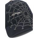 gorra-curva-negra-y-blanca-ajustable-spiderweb-de-ed-hardy