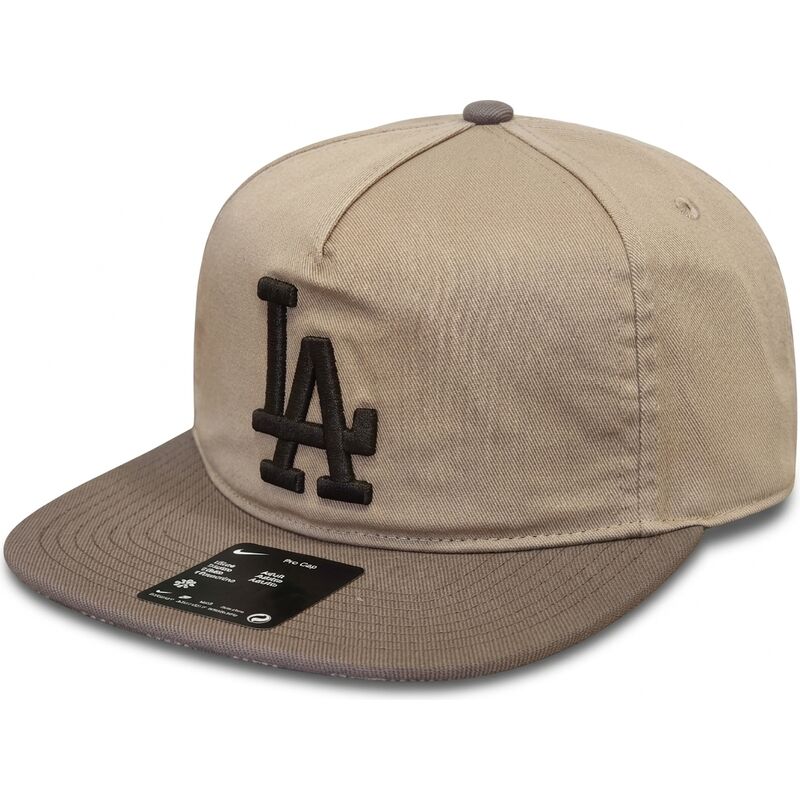 nike-flat-brim-pro-unstructured-5-panel-los-angeles-dodgers-mlb-beige-and-brown-adjustable-cap nike-flat-brim-pro-unstructured-5-panel-los-angeles-dodgers-mlb-beige-and-brown-adjustable-cap