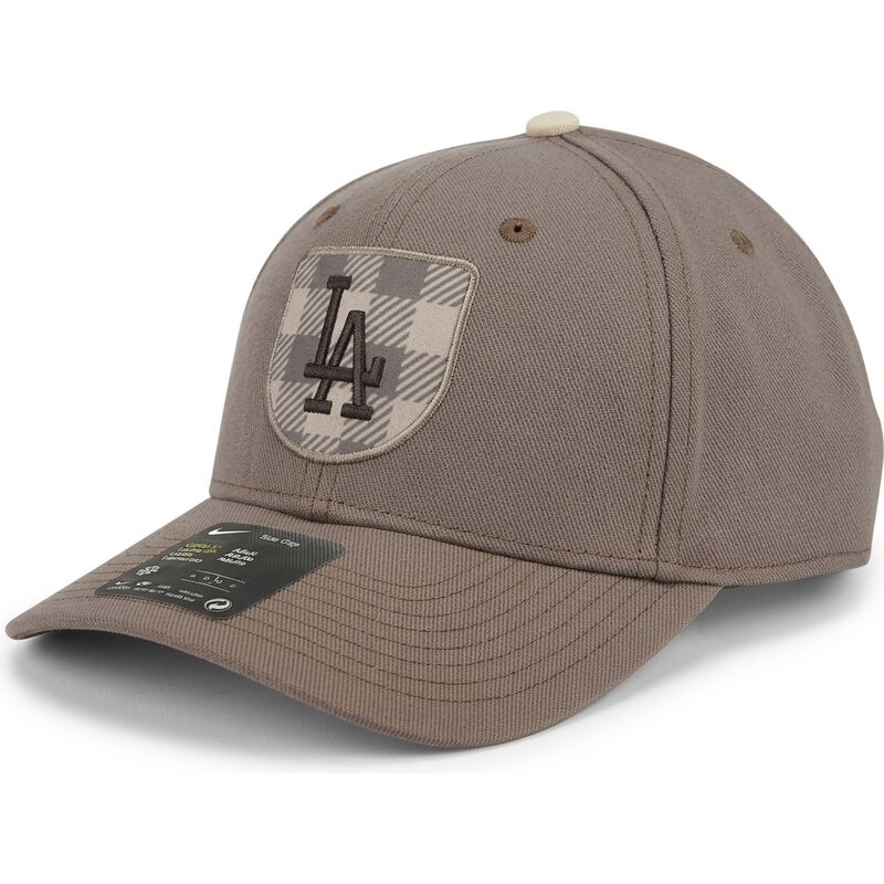 gorra-curva-marron-snapback-dri-fit-rise-structured-de-los-angeles-dodgers-mlb-de-nike gorra-curva-marron-snapback-dri-fit-rise-structured-de-los-angeles-dodgers-mlb-de-nike