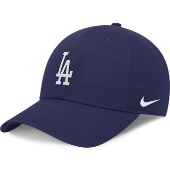 Nike Curved Brim Club Unstructured Organic Cotton Los Angeles Dodgers MLB Blue Adjustable Cap