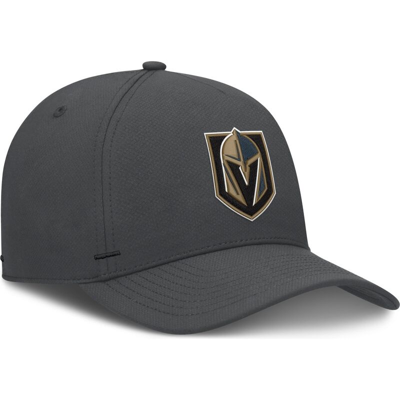 fanatics-curved-brim-structured-a-frame-vegas-golden-knights-nhl-grey-and-black-snapback-cap