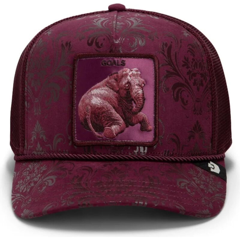 gorra-trucker-granate-elefante-goals-gilded-beast-the-farm-de-goorin-bros