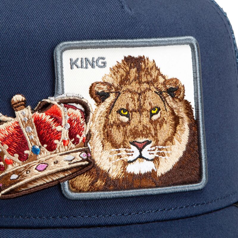 gorra-trucker-azul-leon-royal-stay-royal-sidekick-the-farm-de-goorin-bros gorra-trucker-azul-leon-royal-stay-royal-sidekick-the-farm-de-goorin-bros