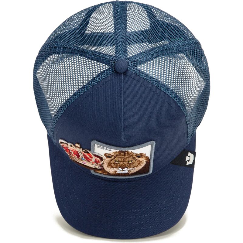 gorra-trucker-azul-leon-royal-stay-royal-sidekick-the-farm-de-goorin-bros gorra-trucker-azul-leon-royal-stay-royal-sidekick-the-farm-de-goorin-bros