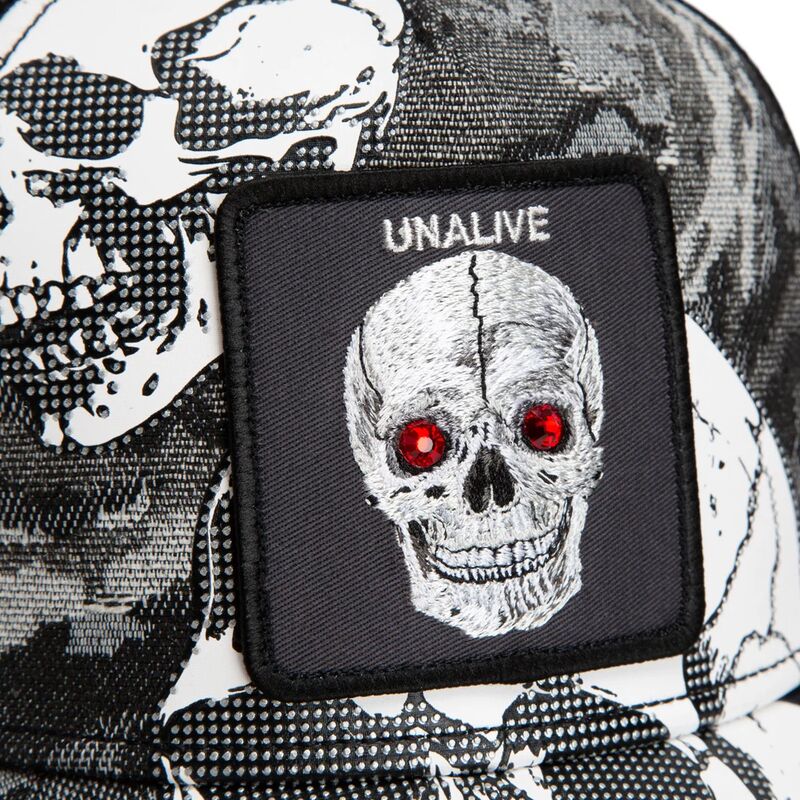 gorra-trucker-negra-calavera-bone-head-unalive-the-farm-de-goorin-bros gorra-trucker-negra-calavera-bone-head-unalive-the-farm-de-goorin-bros