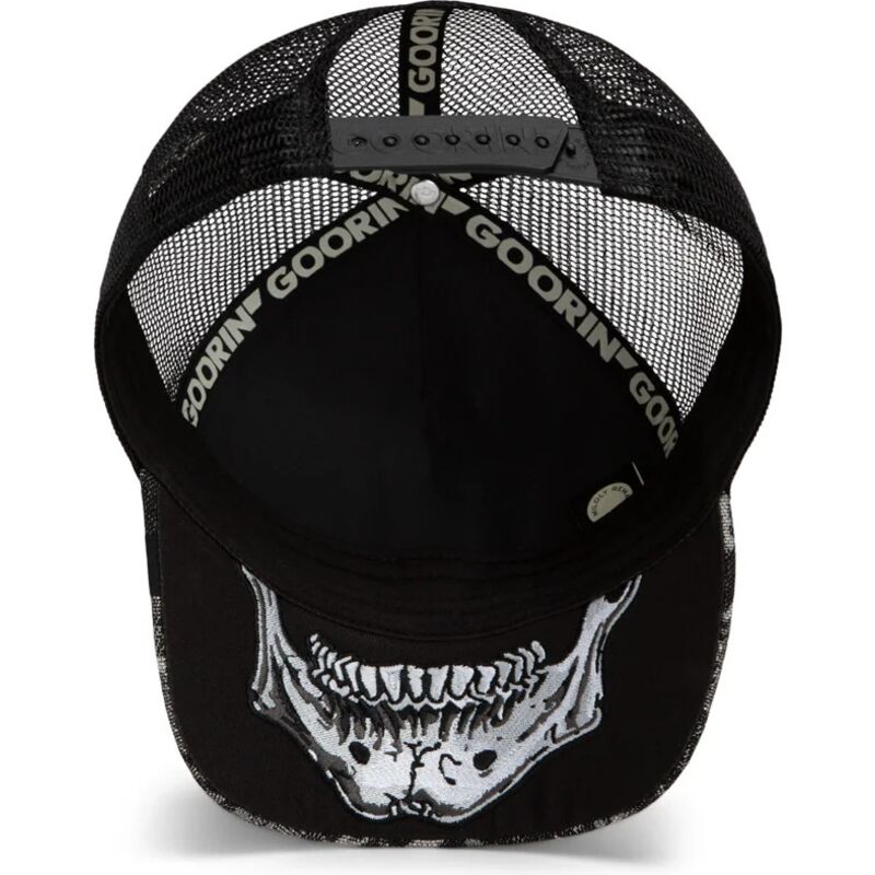gorra-trucker-negra-calavera-bone-head-unalive-the-farm-de-goorin-bros gorra-trucker-negra-calavera-bone-head-unalive-the-farm-de-goorin-bros