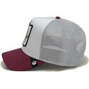 gorra-trucker-granate-y-blanca-gato-oops-migration-the-farm-de-goorin-bros