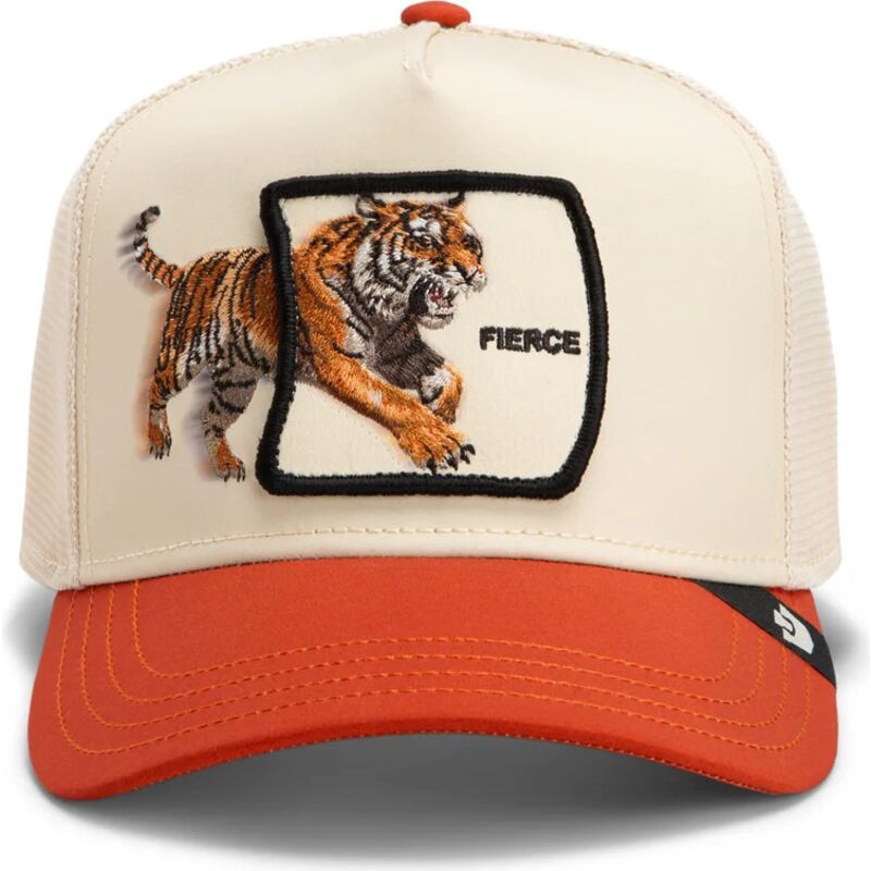gorra-trucker-beige-y-marron-tigre-fierce-migration-the-farm-de-goorin-bros