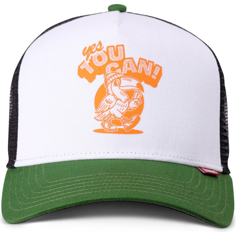 gorra-trucker-verde-y-blanca-hft-toucan-de-djinns gorra-trucker-verde-y-blanca-hft-toucan-de-djinns