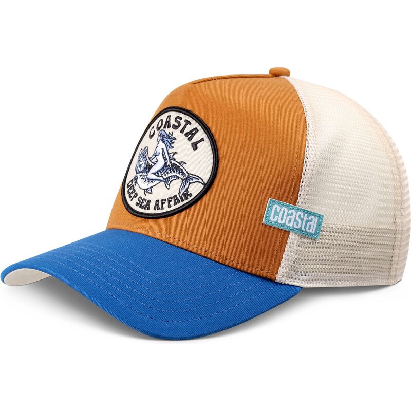 gorra-trucker-marron-y-azul-hft-deep-sea-affair-de-coastal gorra-trucker-marron-y-azul-hft-deep-sea-affair-de-coastal