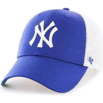 petten-gebogen-blauw-snapback-van-new-york-yankees-mlb-van-47-brand